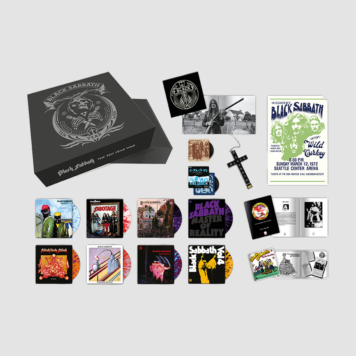 Black Sabbath - The Ten Year War Vinyl Boxset