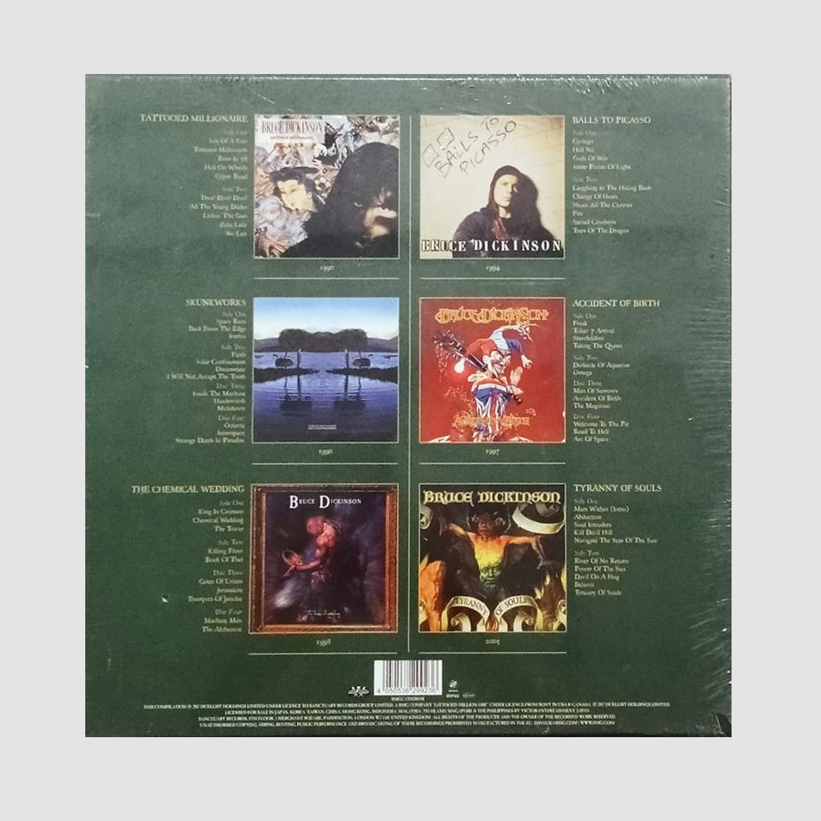 Bruce Dickinson - Soloworks Vinyl Boxset