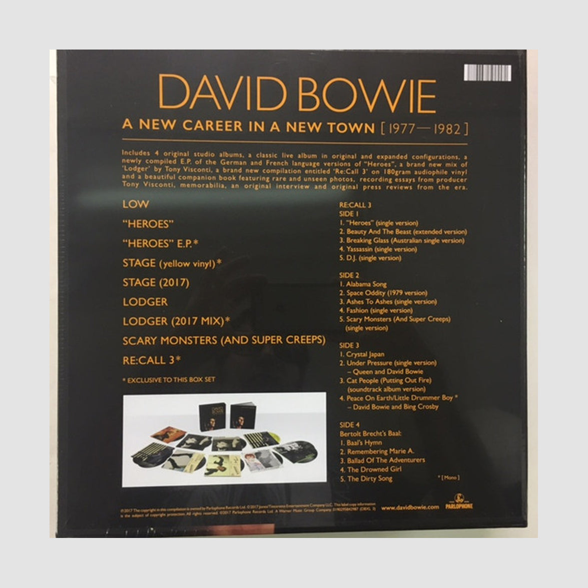 David Bowie - A New Career In A New Town Vinyl Boxset