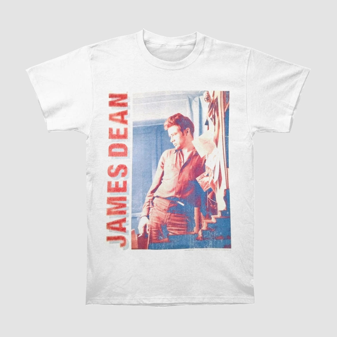 James Dean - Red & Blue White