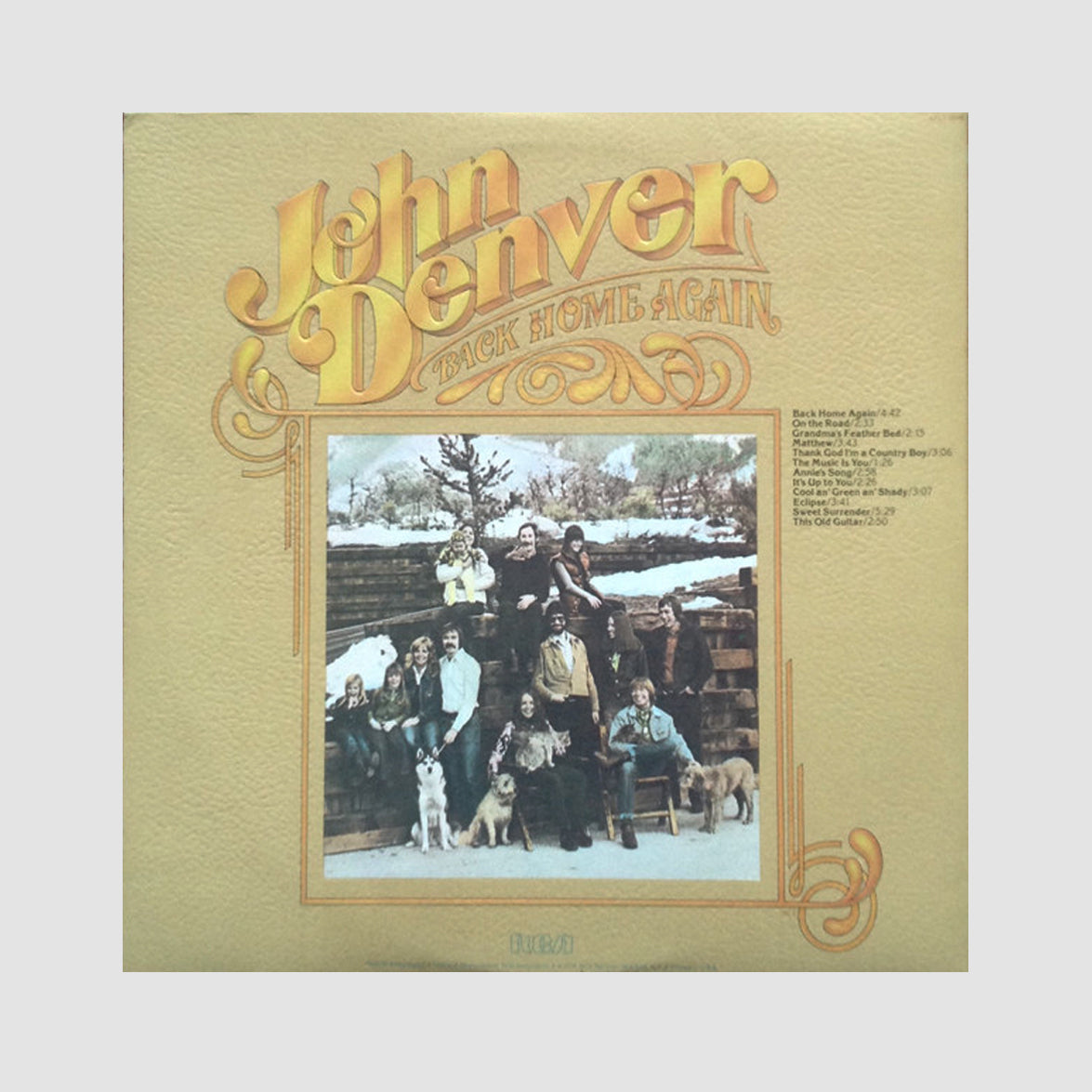Jhon Denver - Back Home Again Vinyl