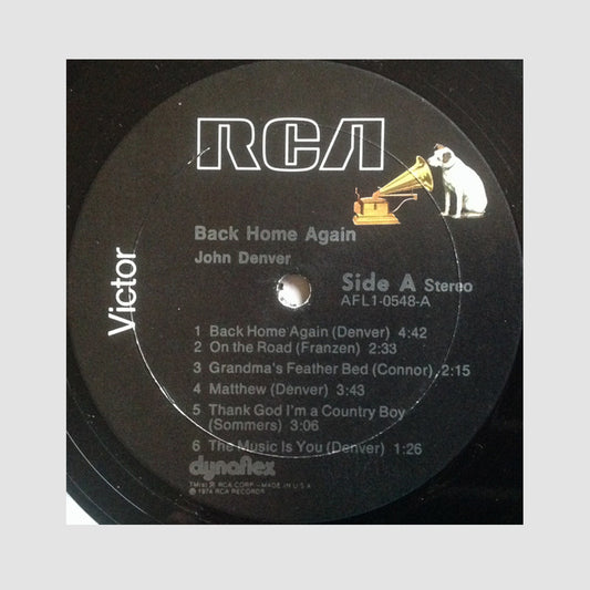 Jhon Denver - Back Home Again Vinyl