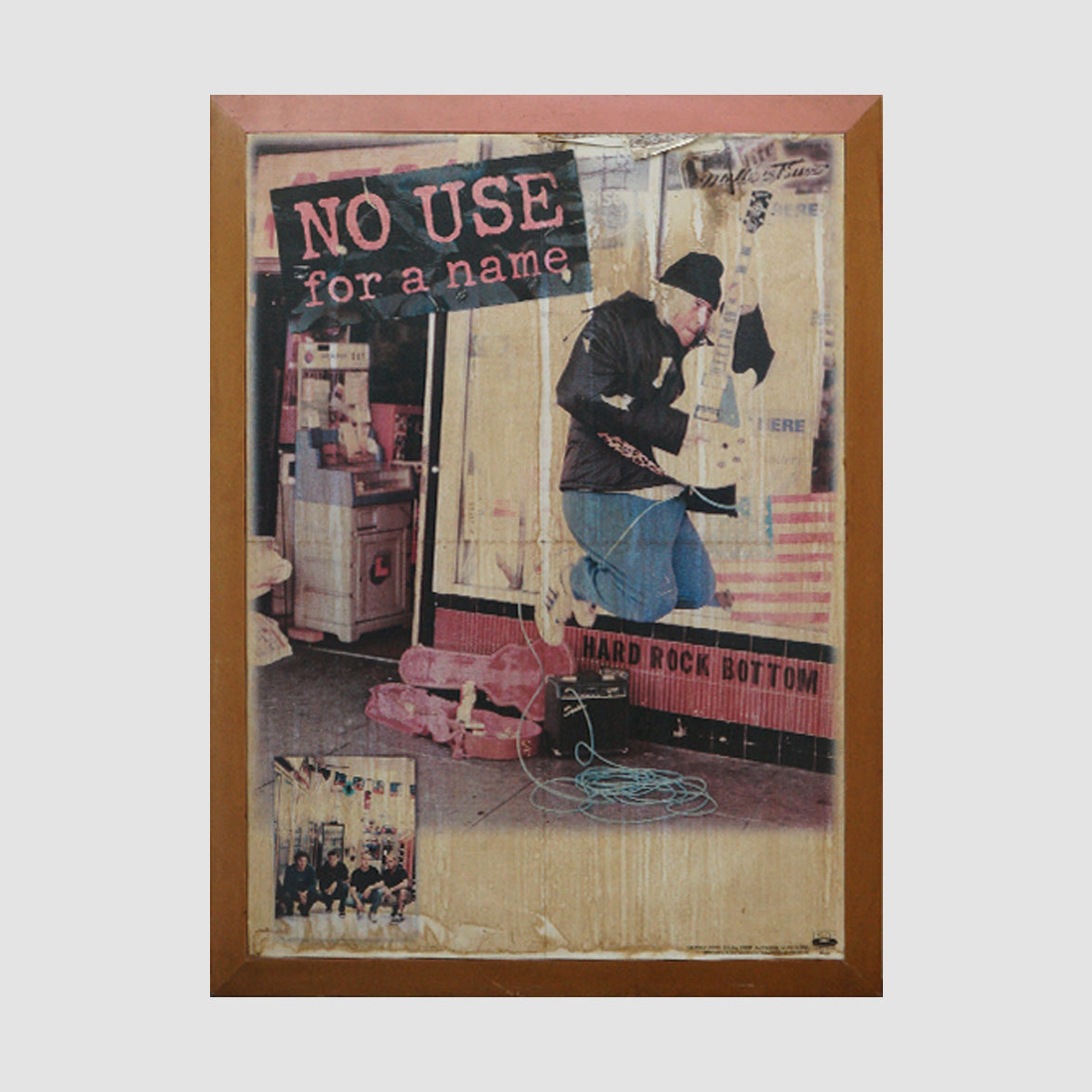 No Use For A Name - Hard Rock Bottom Poster