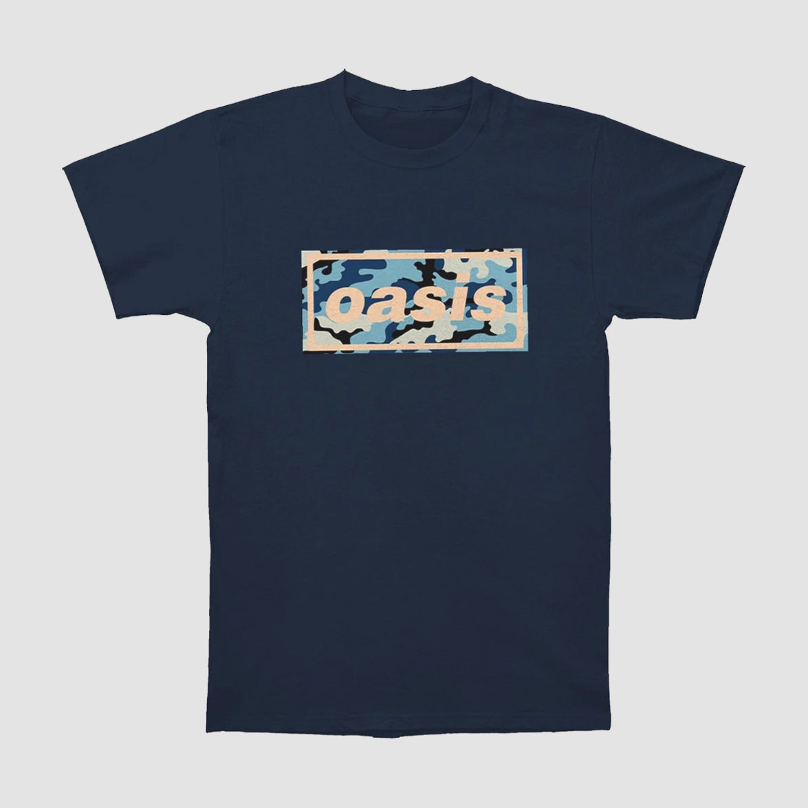 Oasis - Camo Logo Navy