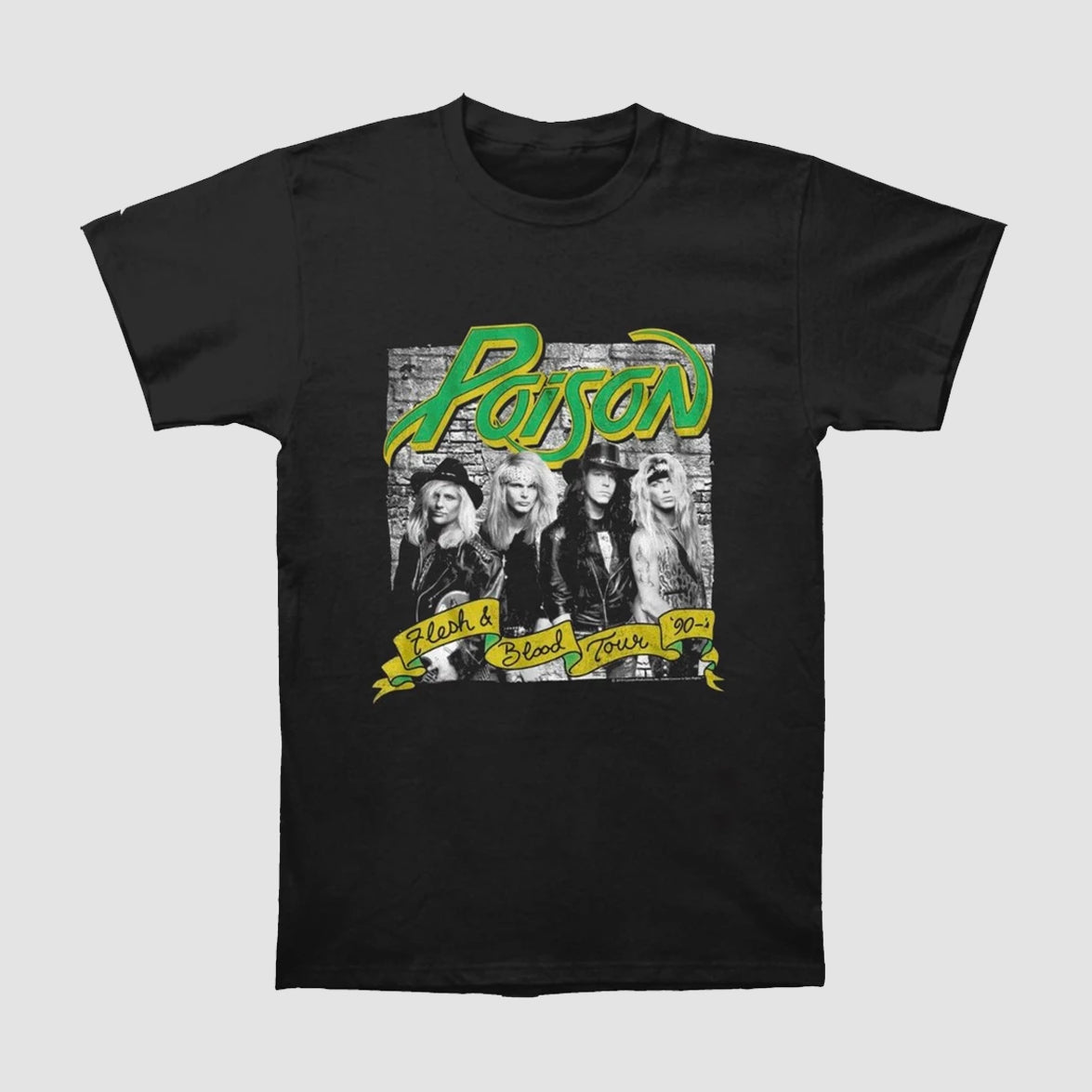 Poison - Flesh Blood Banner