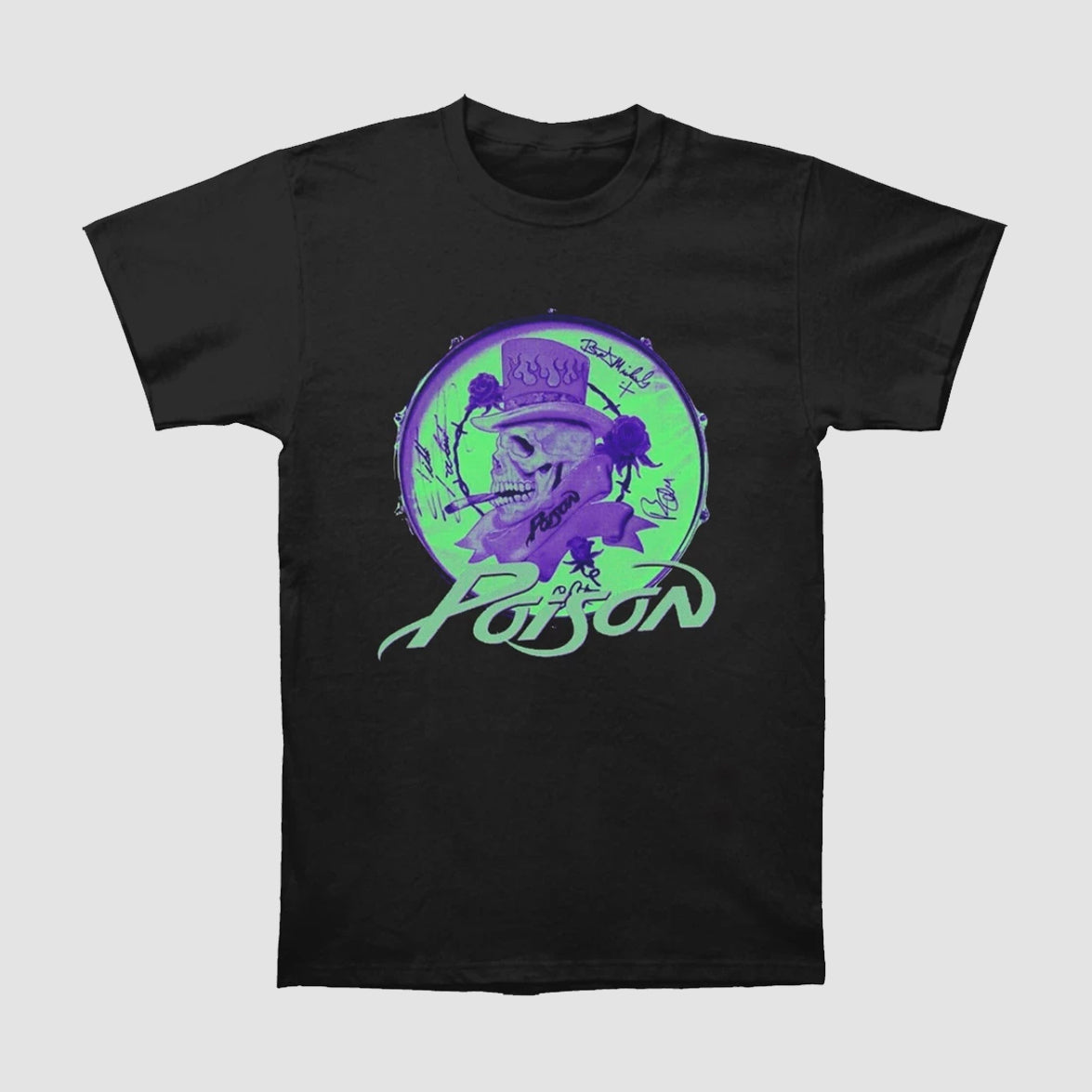 Poison - Smoking Skull