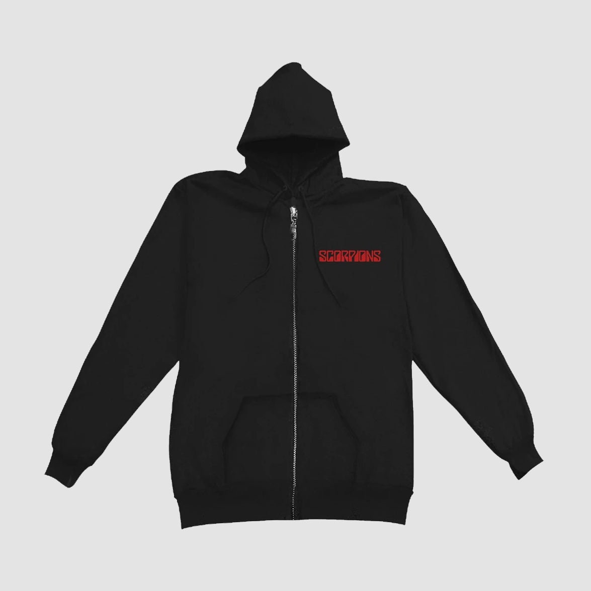 Scorpions - Black Out Zip Hoodie