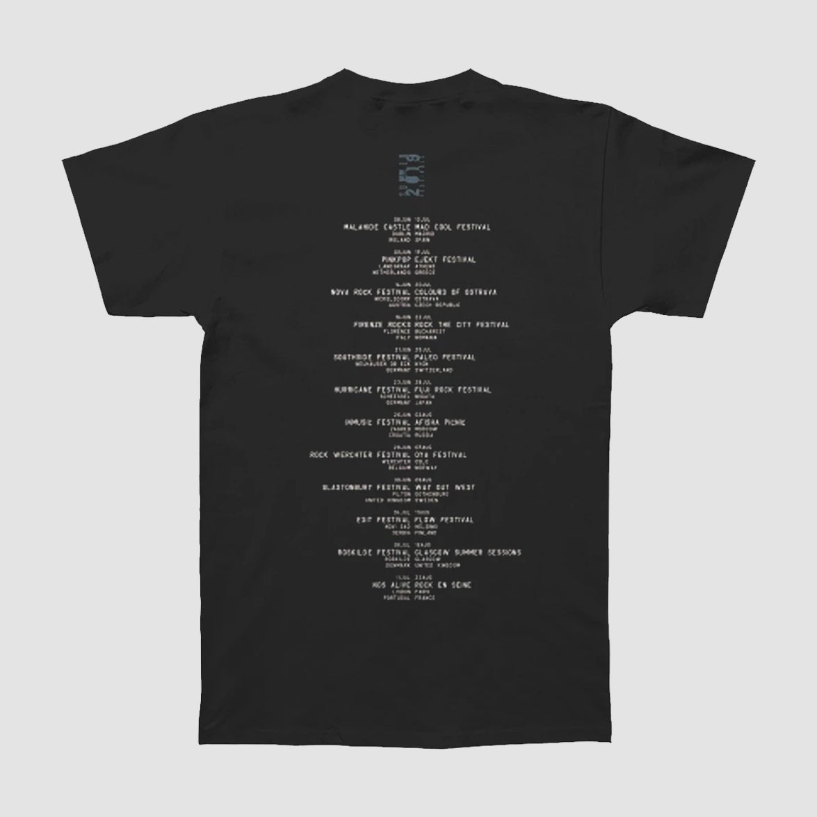 The Cure - Eyemoon Logo V-Neck