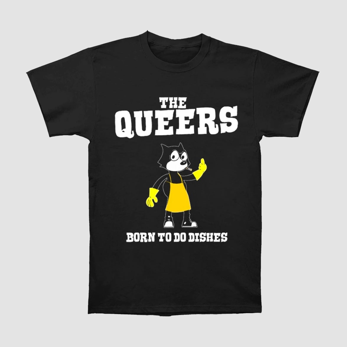 The Queers - Born To Do The Dishes Black