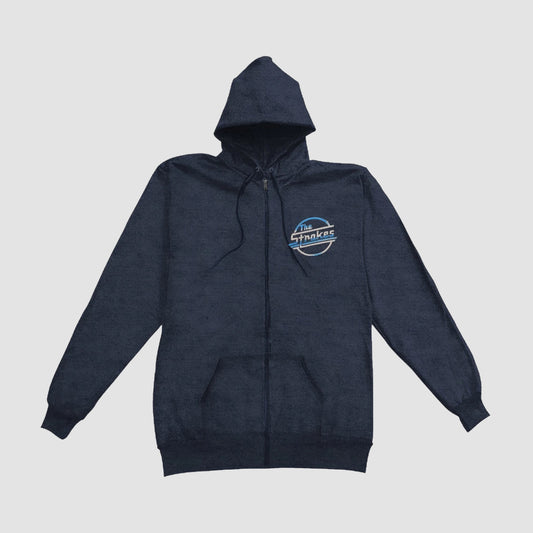 The Strokes - OG Magna Navy Zip Hoodie