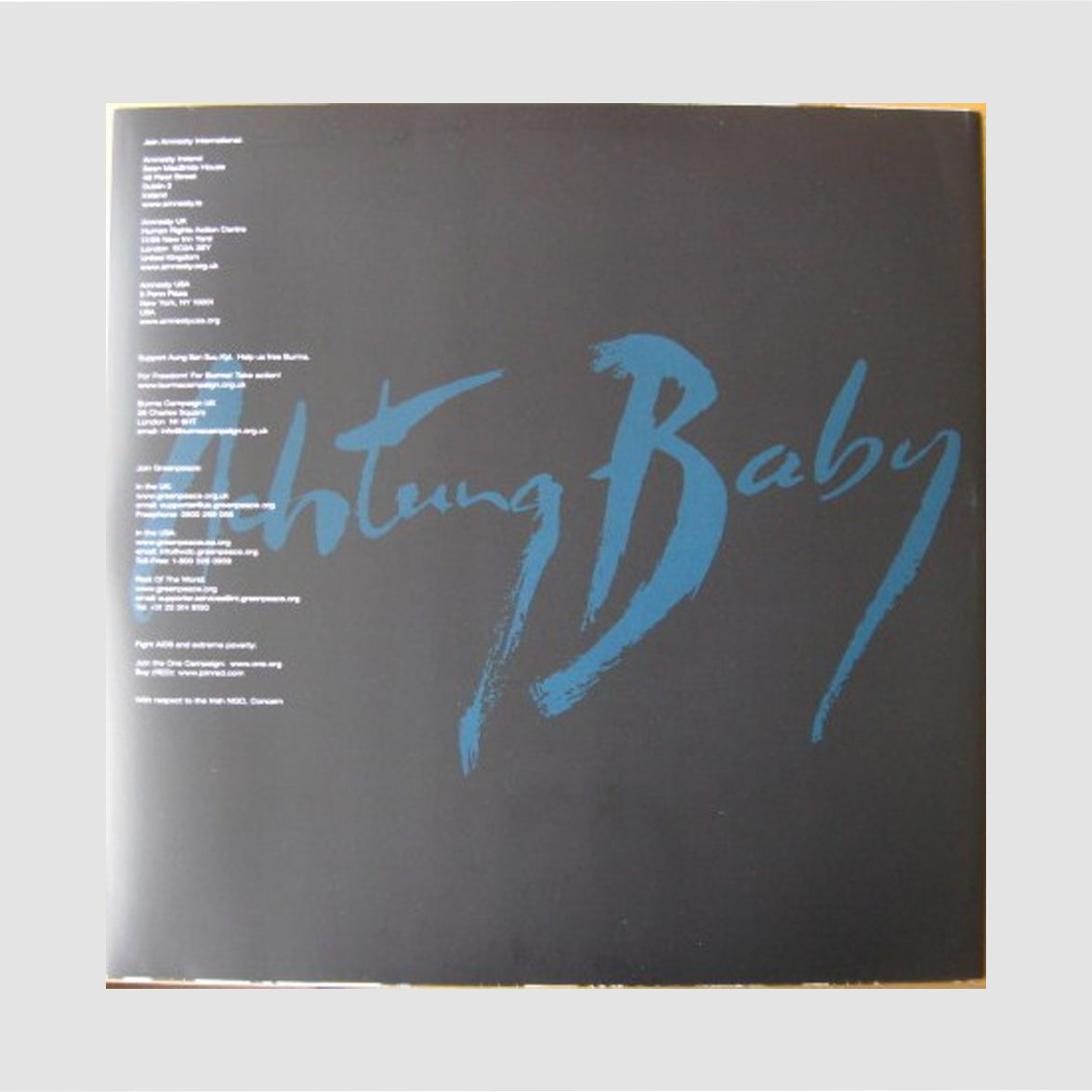 U2 - Achtung Baby Vinyl Boxset