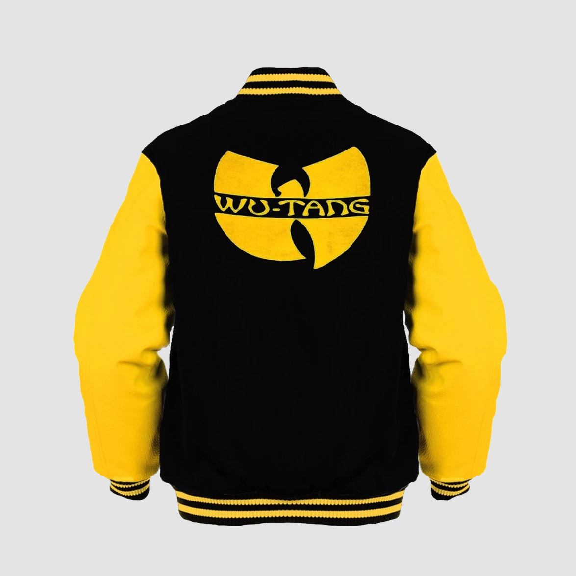 Wu Tang Clan - Logo Black/Yellow Varsity Jacket