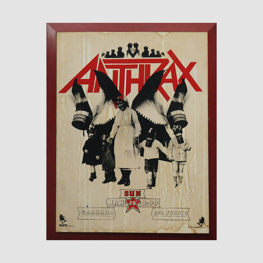 Anthrax - Tour Granada Theater 2006 Poster