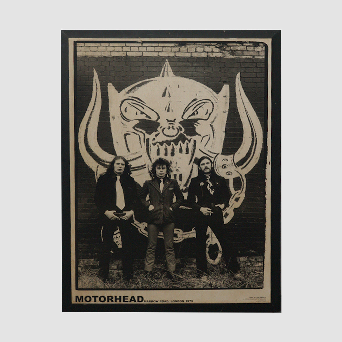 Motorhead - Harrow Road, London 1979 Poster