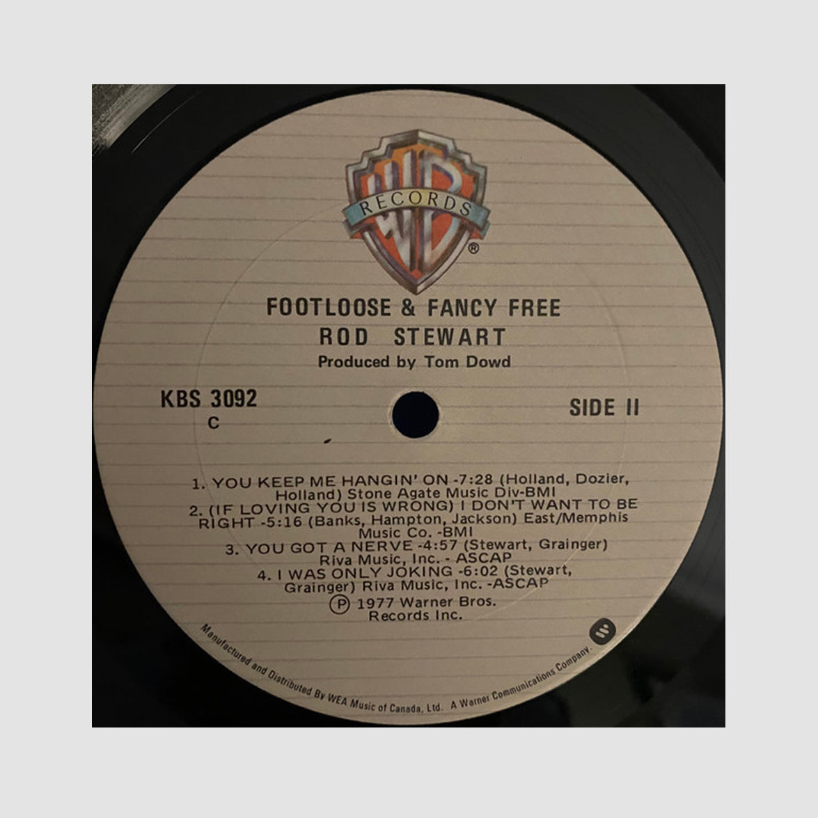 Rod Stewart - Foot Loose & Fancy Free Vinyl