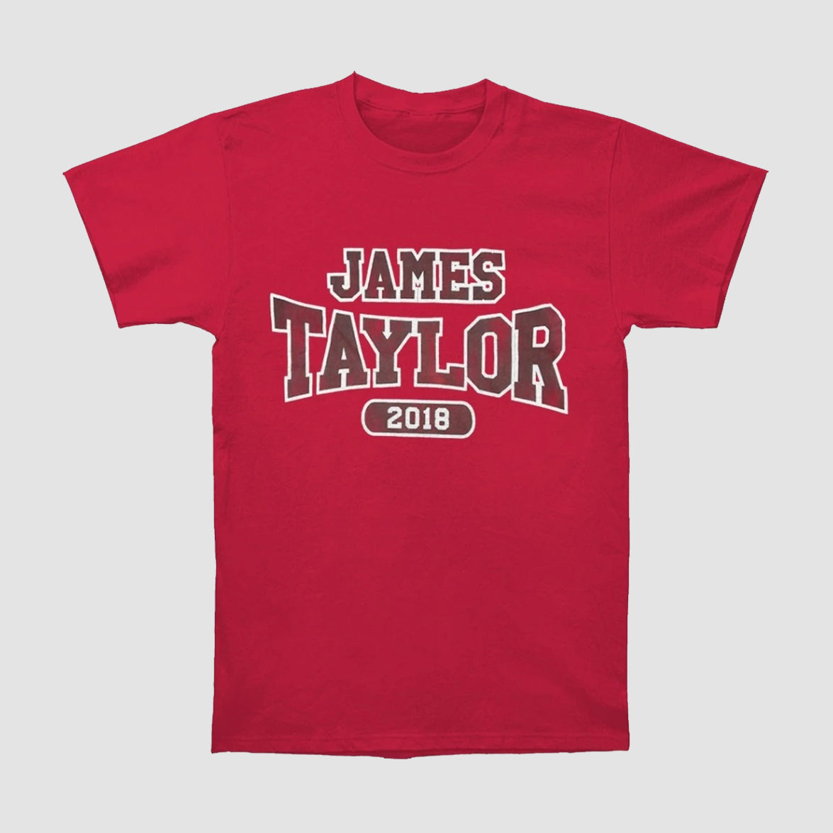 James Taylor - 2018 Tour Logo Red