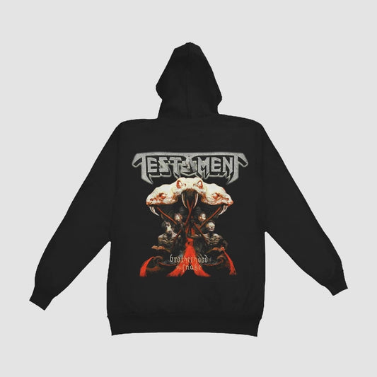 Testament - Brotherhood Of The Snake Zip Hoodie