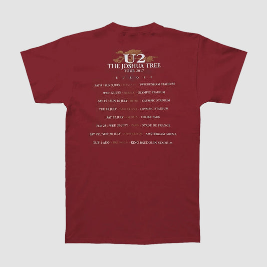 U2 - Joshua Tree 2017 Red