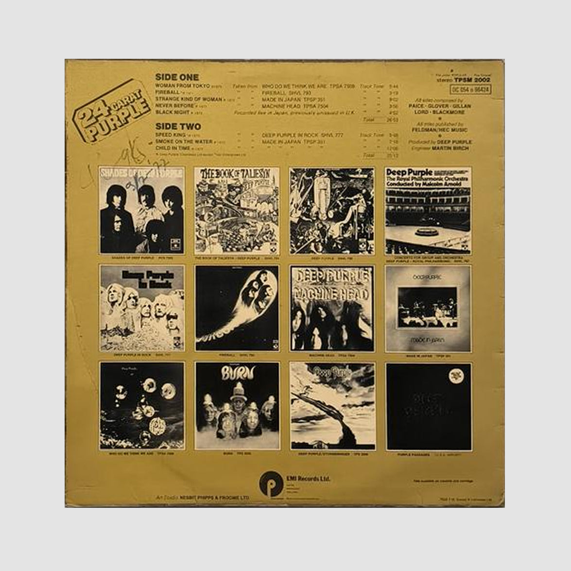 Deep Purple - 24 Carat Purple Vinyl
