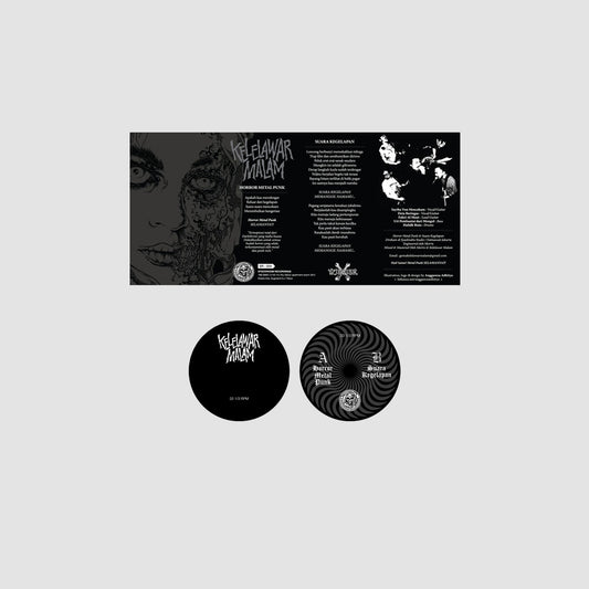 Kelalawar Malam - Horror Metal Punk Vinyl 7"